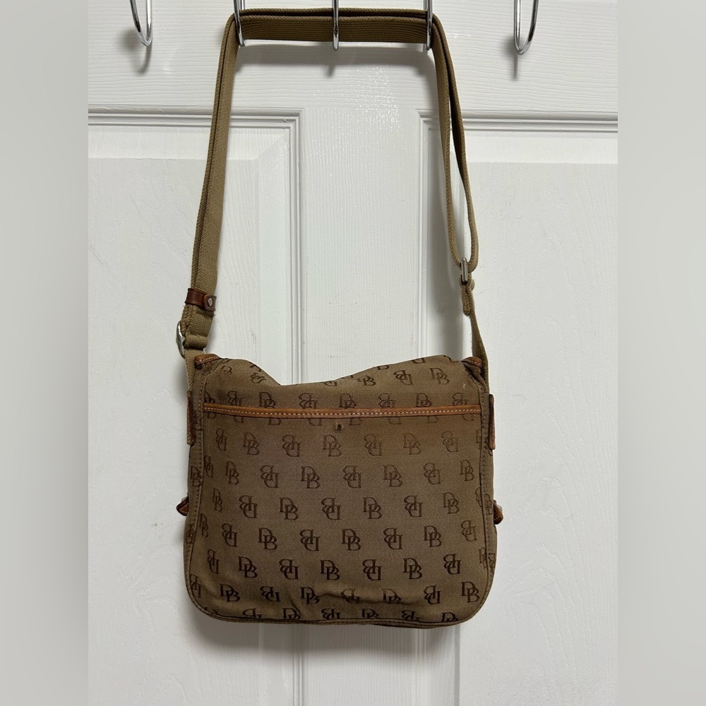 Dooney & Bourke VTG Brown Crossbody Bag - Picture 5 of 9